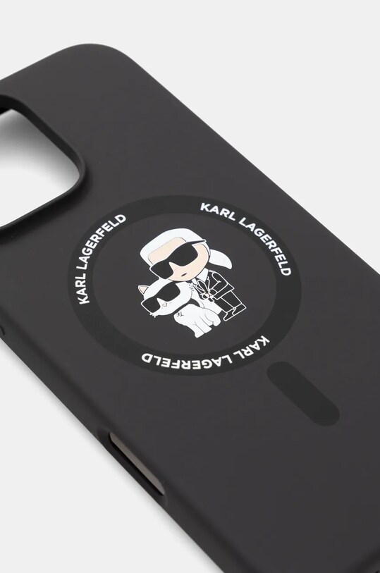Karl Lagerfeld etui pentru telefon iPhone 16 Pro Max 6.9 KLHMP16XSCMKCRHK negru AA00