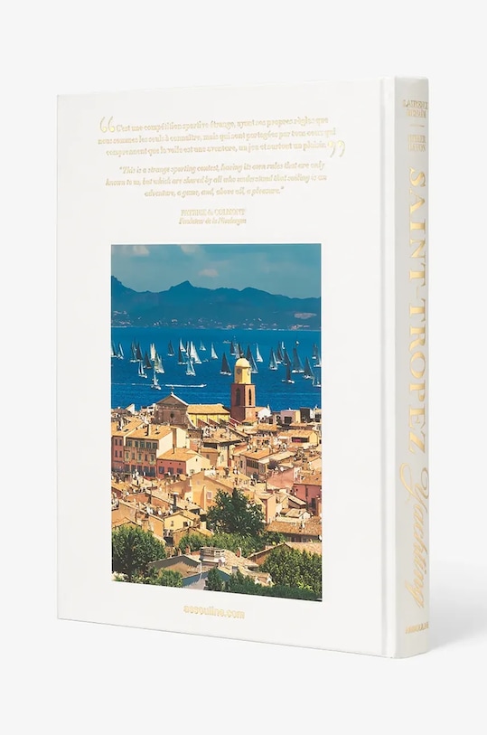 Akcesoria Assouline książka Saint-Tropez Yachting by Laurence Benaim, Didier Ravon, English 9781649803771 multicolor