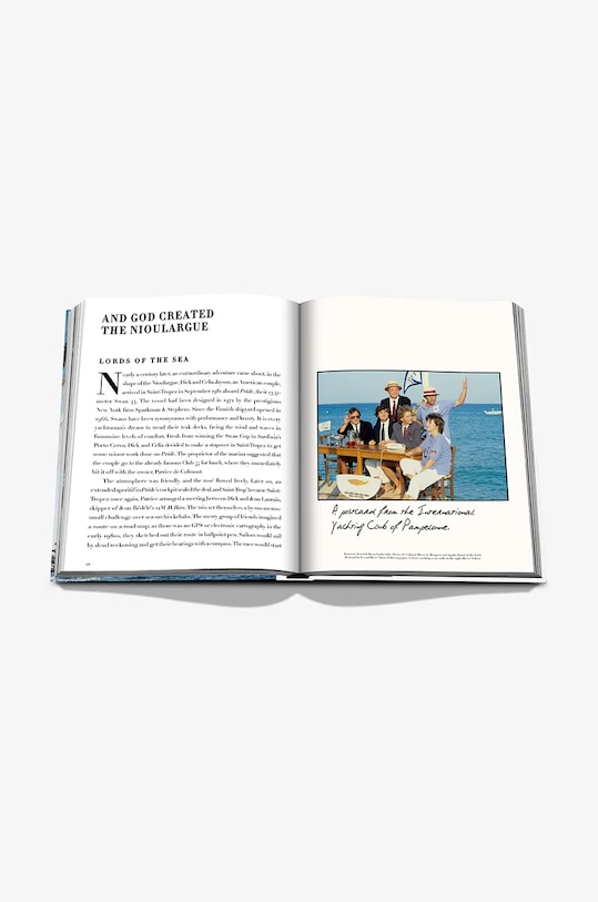 Assouline książka Saint-Tropez Yachting by Laurence Benaim, Didier Ravon, English 9781649803771 multicolor