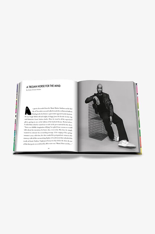 Assouline libro Louis Vuitton: Virgil Abloh by Anders Christian Madsen, English multicolore 9781649801524