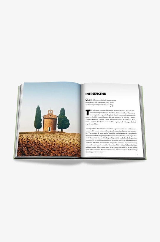 Assouline książka Tuscany Marvel by Cesare Cunaccia, English 9781649800015 multicolor