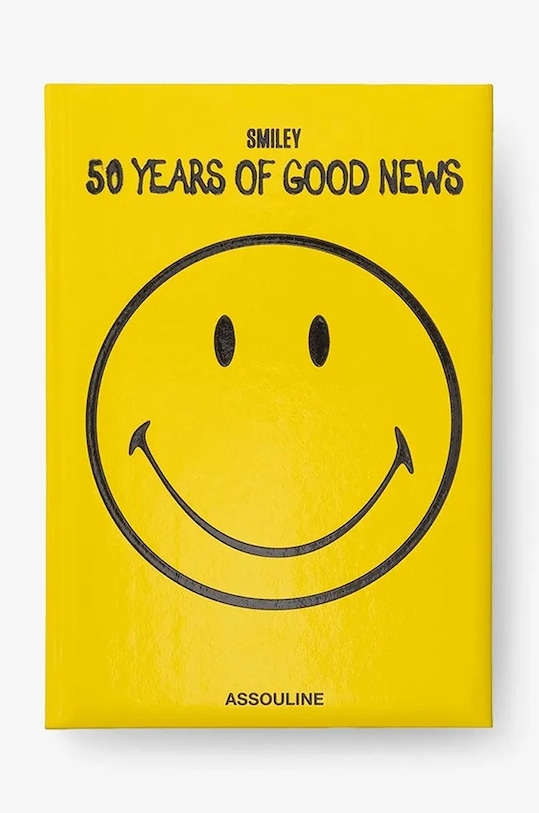 Kniha Assouline Smiley: 50 Years of Good News by Liam Aldous, English viacfarebná 9781649800312