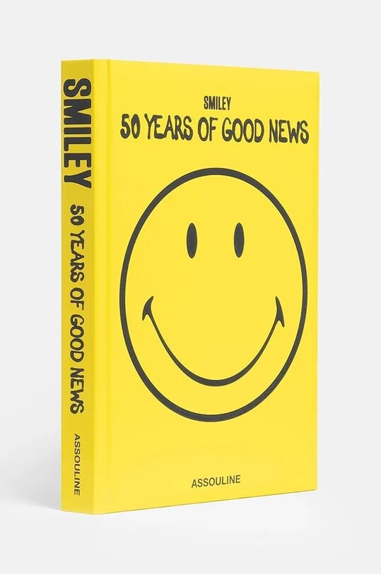 Kniha Assouline Smiley: 50 Years of Good News by Liam Aldous, English 9781649800312 viacfarebná AA00