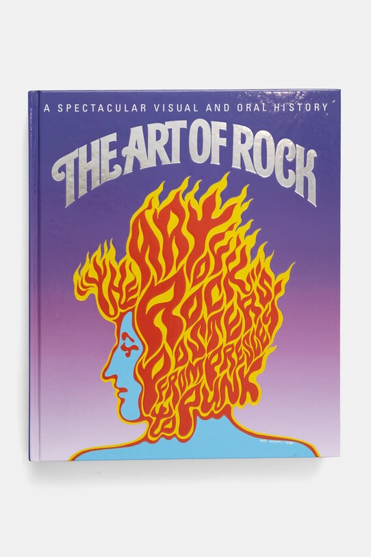 home & lifestyle könyv Art of Rock by Paul Grushkin, English lila 9780789212504