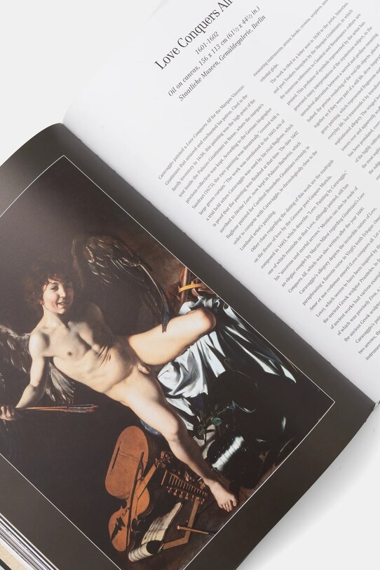 home & lifestyle książka Caravaggio by Michela Gianfranceschi, English 9788854417908 czarny AA00