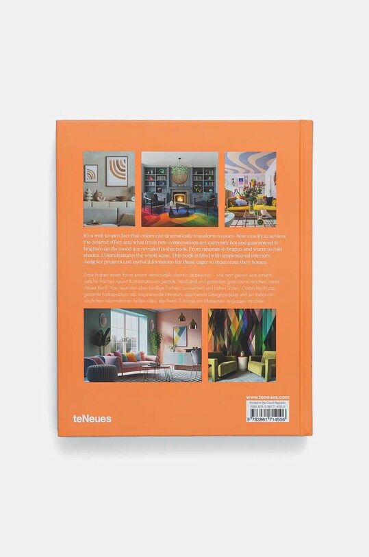 Lifestyle home & lifestyle książka Colors by Claire Bingham, English 9783961714506 pomarańczowy