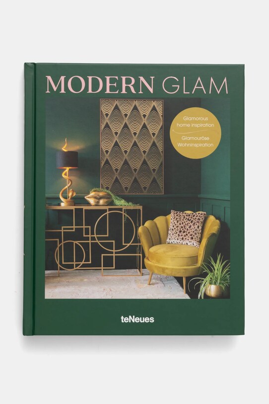 home & lifestyle książka Modern Glam by Claire Bingham, English zielony 9783961714308