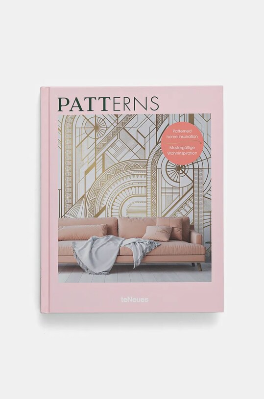 home & lifestyle könyv Patterns by Claire Bingham, English rózsaszín 9783961714292