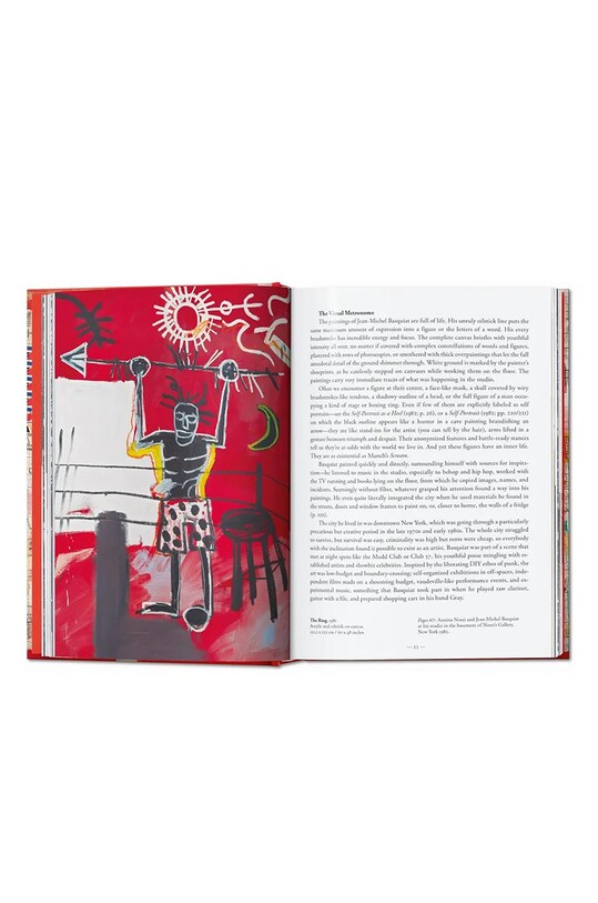 Kniha Taschen Jean-Michel Basquiat. 40th Ed., English 9783836580922 viacfarebná AA00