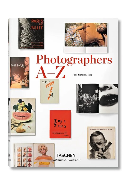 Taschen książka Photographers A-Z by Hans-Michael Koetzle, English multicolor 9783836554367
