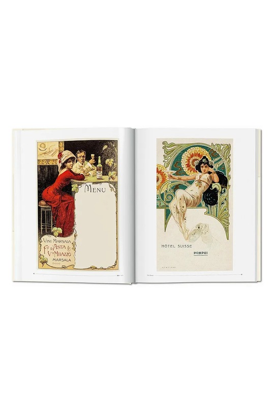 Lifestyle Taschen książka Menu Design in Europe by Heller Steven, English 9783836578738 multicolor