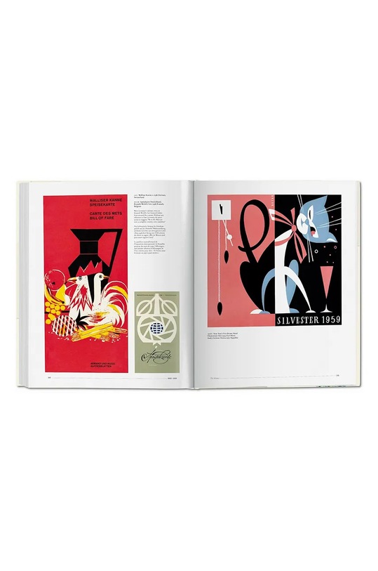 Taschen książka Menu Design in Europe by Heller Steven, English 9783836578738