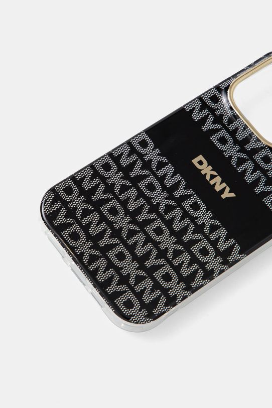 Puzdro na mobil Dkny iPhone 16 Pro 6.3 DKHMP16LHRHSEK čierna AA00