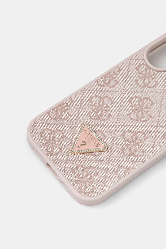 Etui za telefon Guess iPhone 16 6.1 GUHCP16SP4TDPP roza AA00