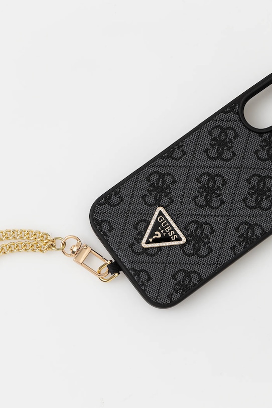 Чехол на телефон Guess iPhone 16 6.1 GUHCP16SP4TDSCPK чёрный AA00