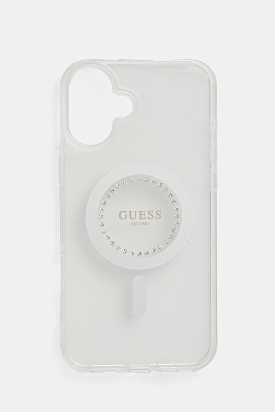 Etui za telefon Guess iPhone 16 Plus 6.7 print bijela GUHMP16MPFTDTEH