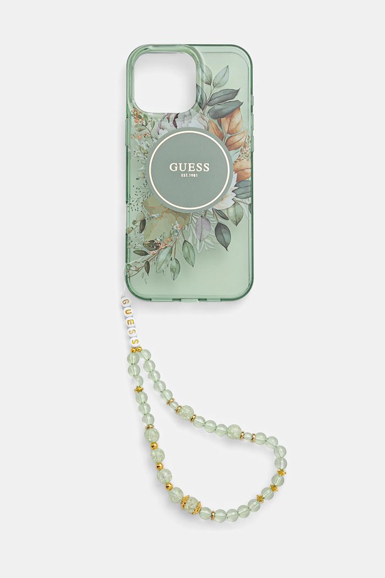 Etui za telefon Guess iPhone 16 Pro Max 6.9 GUHMP16XHFWBRCESN zelena AA00