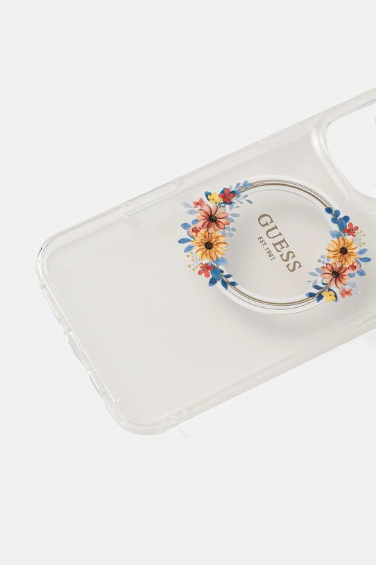 Obal na telefon Guess iPhone 16 Pro Max 6.9 GUHMP16XHFWFCT průhledná AA00