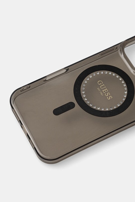 Obal na telefon Guess iPhone 16 Pro Max 6.9 GUHMP16XPFTDTEK černá AA00