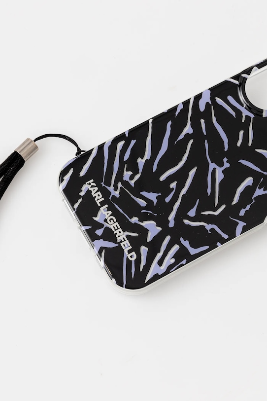 Чехол на телефон Karl Lagerfeld iPhone 16 6.1 KLHCP16SHZBPKCCU фиолетовой AA00