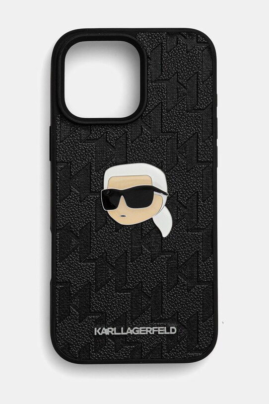 Karl Lagerfeld etui na telefon iPhone 16 Pro Max 6.9 aplikacja czarny KLHCP16XPGKLKIPK
