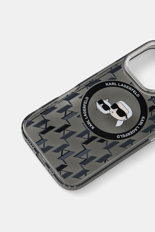 Θήκη κινητού Karl Lagerfeld iPhone 16 Pro 6.3 KLHMP16LHMCKMHK μαύρο AA00