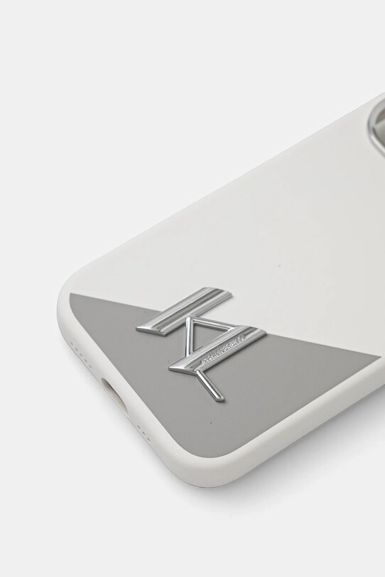 Karl Lagerfeld husă pentru telefon iPhone 16 Pro 6.3 KLHMP16LSCMKMPCH alb AA00