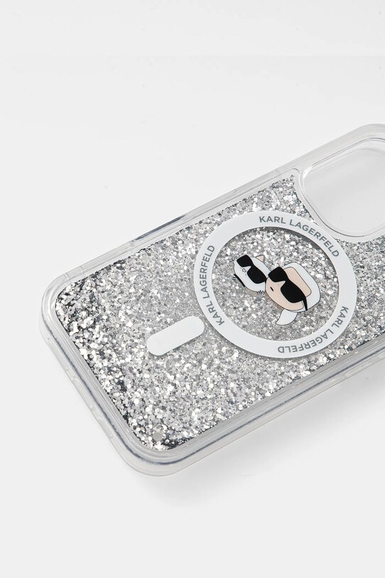 Чохол на телефон Karl Lagerfeld iPhone 16 6.1 KLHMP16SLGKCSGH прозорий AA00