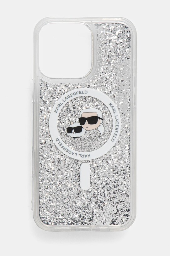 Karl Lagerfeld etui pentru telefon iPhone 16 Pro Max 6.9 cu modele transparent KLHMP16XLGKCSGH