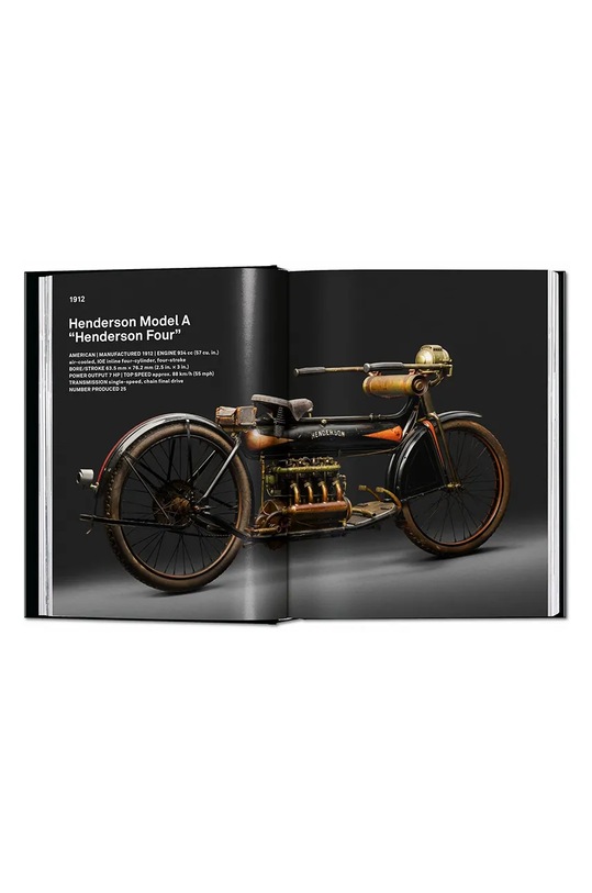 Kniha Taschen Motorcycles - 40th Edt TA1730 viacfarebná AA00