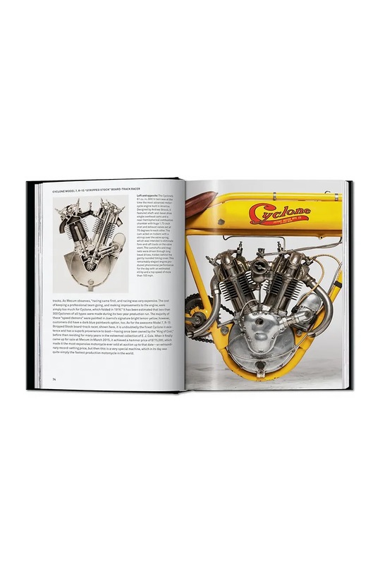 Decor Kniha Taschen Motorcycles - 40th Edt TA1730 viacfarebná