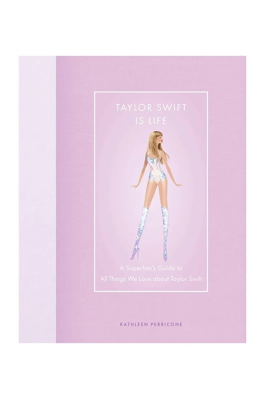 Βιβλίο home & lifestyle Taylor Swift is Life by Kathleen Perricone, English ροζ QU1200