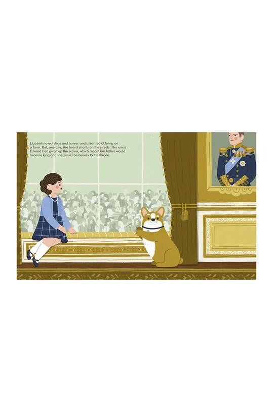 Lifestyle Βιβλίο home & lifestyle Little People, Big Dreams 87 Queen Elizabeth by Maria Isabel Sanchez Vegara, English QU1079 πολύχρωμο
