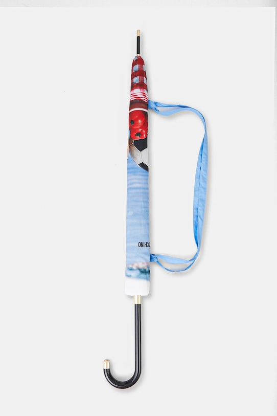 Akcesoria Moschino parasol 9100.auto niebieski