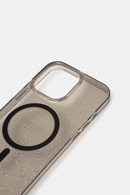 Guess etui na telefon iPhone 16 Pro Max 6.9 GUHMP16XHGCRELSK czarny AA00