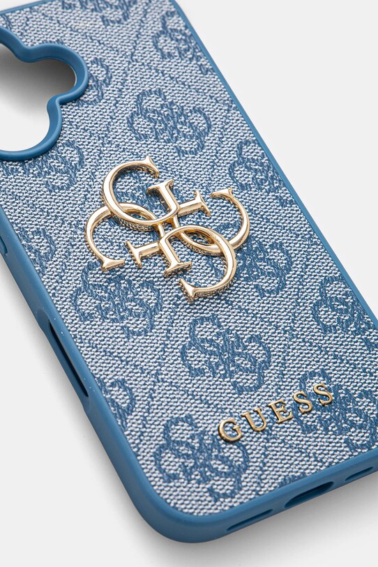 Θήκη κινητού Guess iPhone 16 6.1 GUHCP16S4GMGBL μπλε AA00