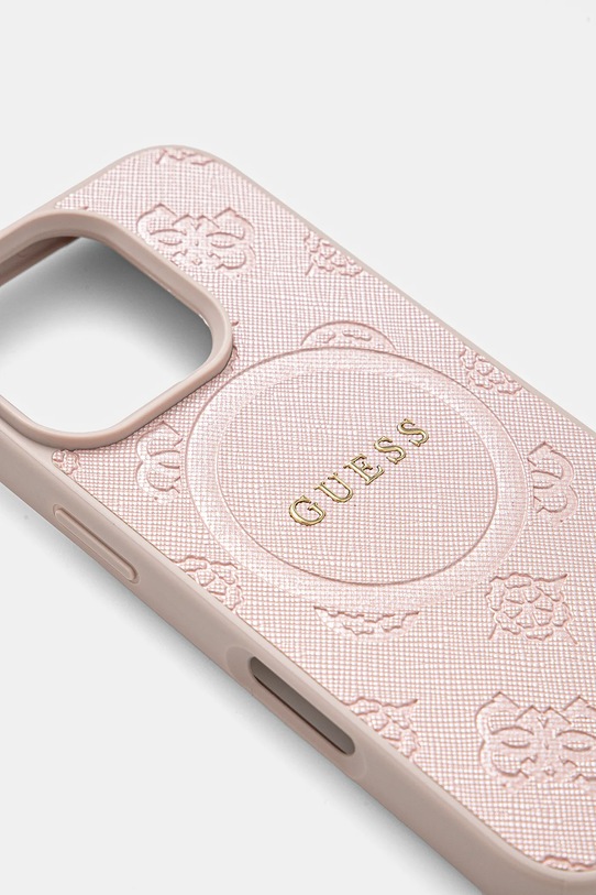 Чехол на телефон Guess iPhone 16 Pro 6.3 GUHMP16LPSAPSMEP розовый AA00