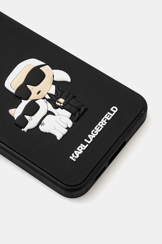 Obal na telefon Karl Lagerfeld S24 FE S721 KLHCS24FE3DRKCNK černá AA00