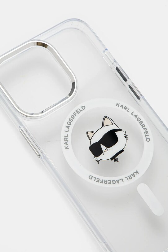 Karl Lagerfeld etui na telefon iPhone 13 Pro 6.1 KLHMP13LHLSCHH transparentny AA00