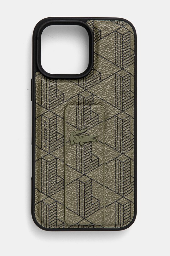 Чехол на телефон Lacoste iPhone 16 Pro Max 6,9 для телефона зелёный LCHCP16XGSPBSB