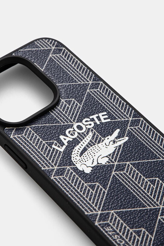 Чехол на телефон Lacoste iPhone 15 Pro 6.1 LCHMP15LPIGV тёмно-синий AA00