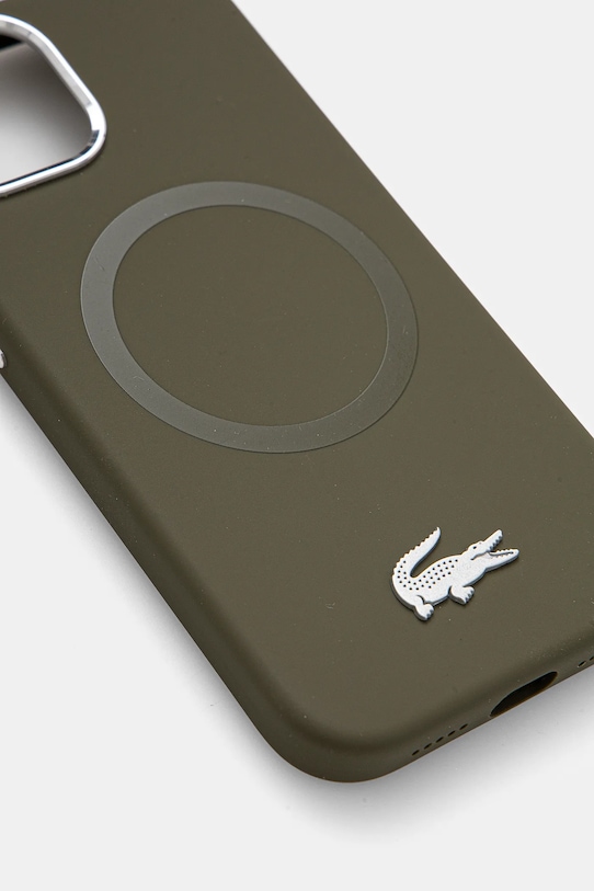 Чехол на телефон Lacoste iPhone 15 6.1 LCHMP15SSMAB зелёный AA00