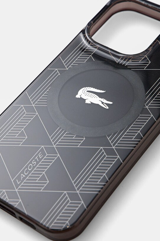 Lacoste husa pentru telefon iPhone 15 Pro Max 6.7 LCHMP15XUBSK negru AA00