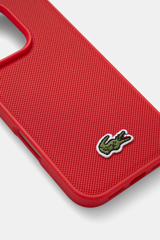 Чохол на телефон Lacoste iPhone 16 Pro 6.3 LCHMP16LPVCR червоний AA00