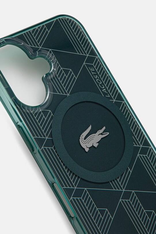 Чехол на телефон Lacoste iPhone 16 6.1 LCHMP16SUBSE зелёный AA00
