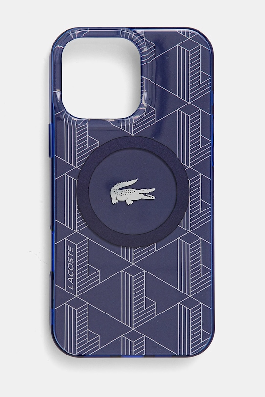 Lacoste telefon tok iPhone 16 Pro Max 6.9 telefonhoz sötétkék LCHMP16XUBSV