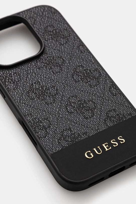 Guess etui na telefon iPhone 16 Pro 6.3 GUHCP16LG4GLGR szary AA00