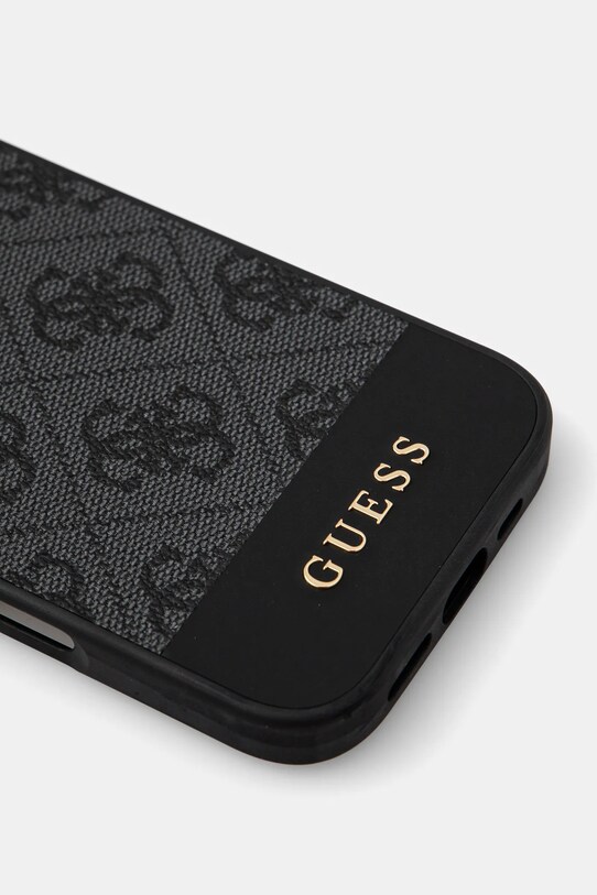 Puzdro na mobil Guess iPhone 16 6.1 GUHCP16SG4GLGR sivá AA00