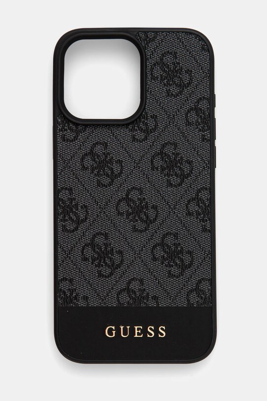 Puzdro na mobil Guess iPhone 16 Pro Max 6.9 na mobil sivá GUHCP16XG4GLGR