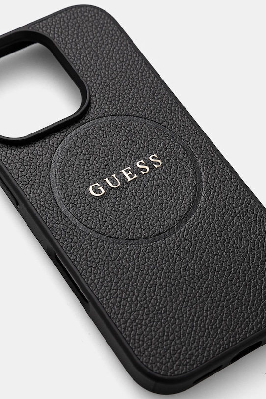 Obal na telefon Guess iPhone 16 Pro 6.3 GUHMP16LPGHSMMK černá AA00